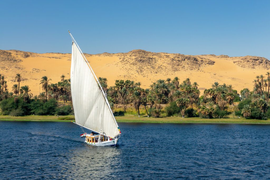 Nile Cruise Luxor Aswan - Felucca Cruise - Best Hotel in Aswan Egypt